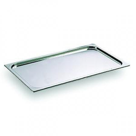 Matfer Stainless Steel Flat Lid GN2/1 With No Handle