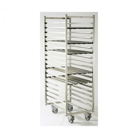 Matfer Racking Trolley 18 Bread Trays
