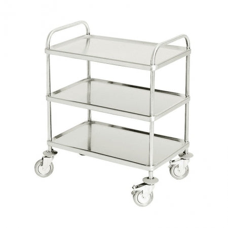 Matfer Serving Trolley 3 Shelves 800X500mm