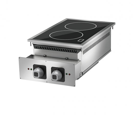 Olis Induction Ranges 2 Zones T, 400 L mm x 625 D mm x 250 H mm