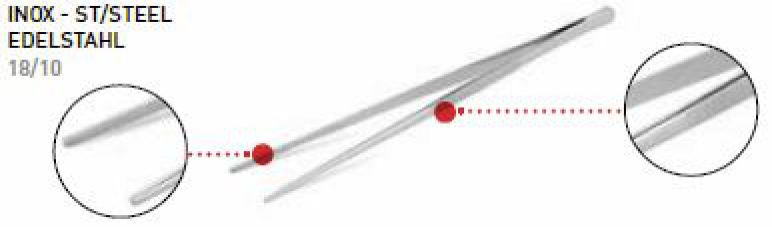 EXTRA LONG FINE TIP STRAIGHT TWEEZER 30 CM