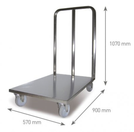 Platform Trolley for Heavy Loads, cap- 350 Kgs