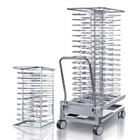 Mobile Plate rack for type 202for 84 plates to 31cm(standard USA)