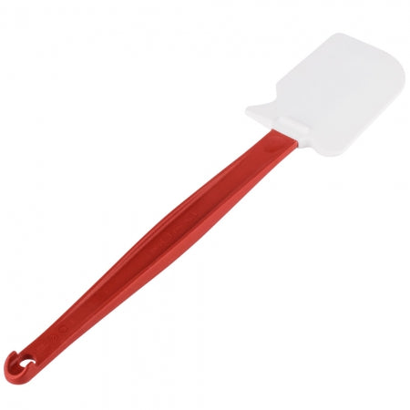 Rubbermaid 13 1/2" Scraper Spatula High Heat Red Handle