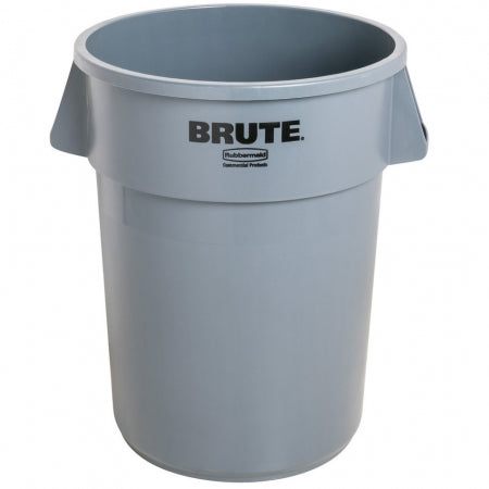 Rubbermaid 10 Gallon Brute Trash Can Plastic Round Food Rated