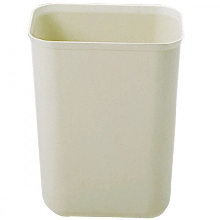 Rubbermaid 23 Gallon Plastic Vented Slim Jim Recycling Bin Waste Receptacle Beige