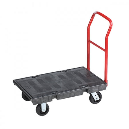 Rubbermaid 500 lb Platform Truck w/ Tie Downs 36"L x 24"W