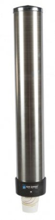 San Jamar Pull-Type Bev Cup Dispenser - 6-10 Oz
