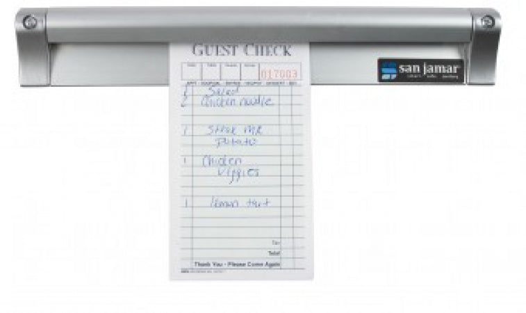 San Jamar Slide Check Rack - 18"