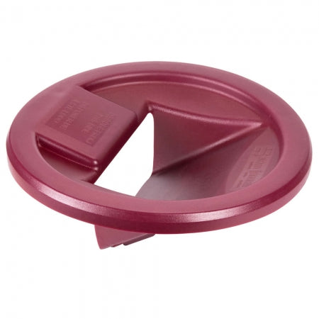 San Jamar Katchall Flatware Retriever - Fits 32 or 44 Gal Waste Can - Burgundy