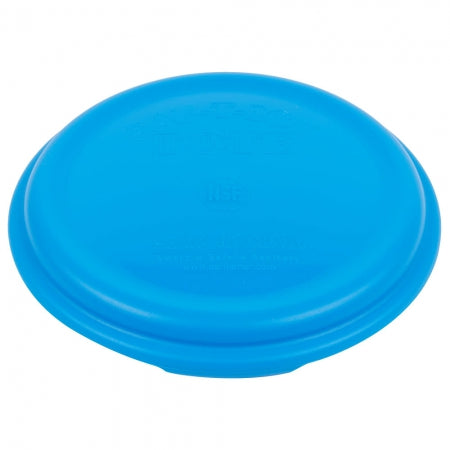 San Jamar Saf-T-Ice Tote Snap Tight Lid - Blue