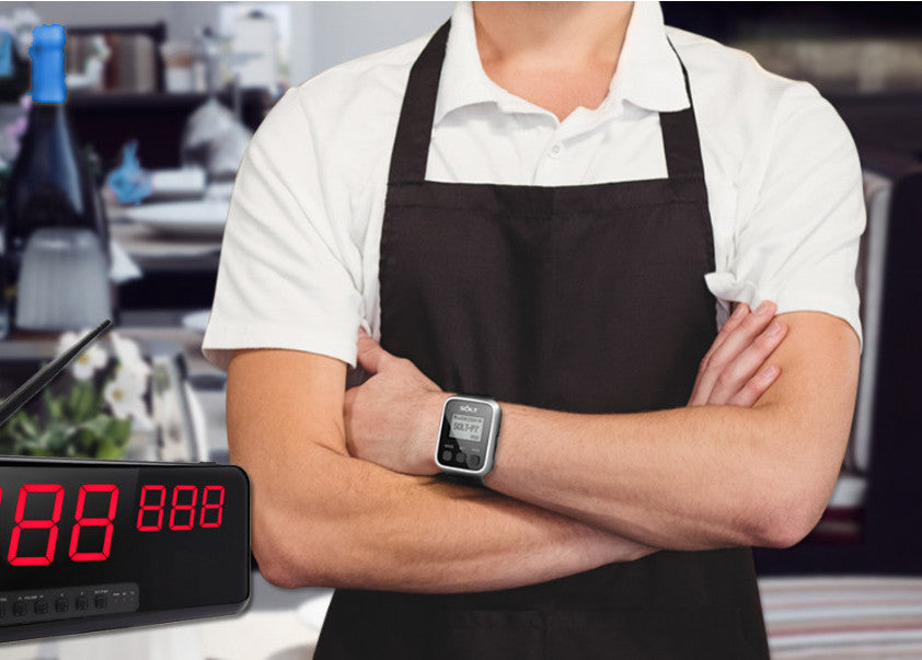 Wrist Watch type Mobile Receiver : Water resistant(IP-X7)