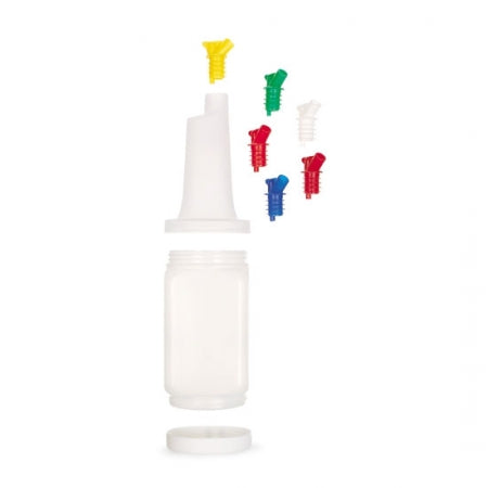 Vollrath Traex 1Lt Bar Keep Bottle Wit Coloured Spouts