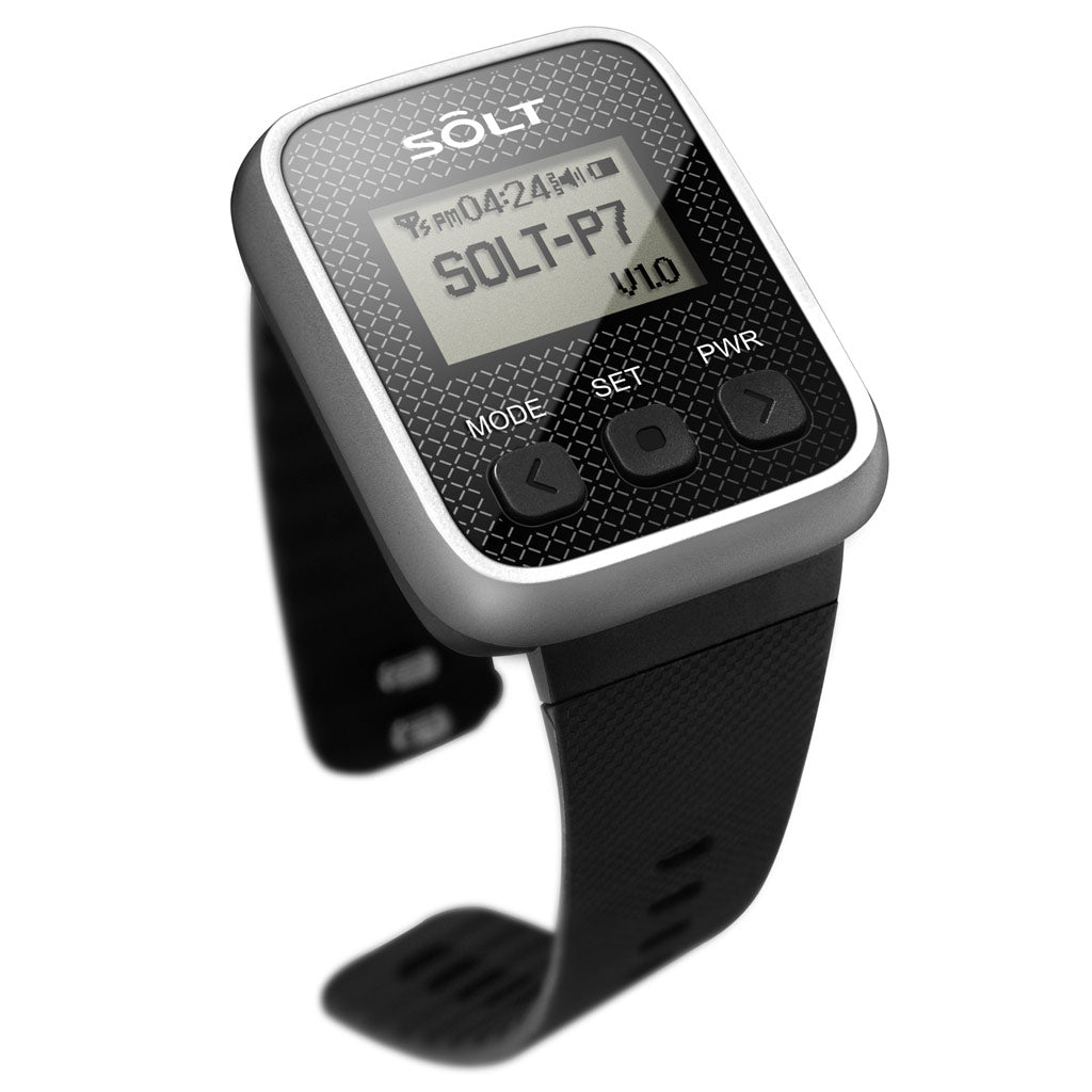 Wrist Watch type Mobile Receiver : Water resistant(IP-X7)
