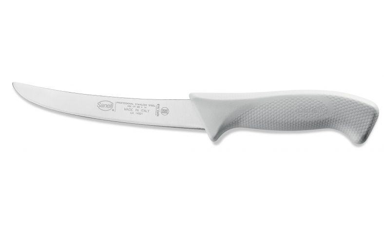 Disosso curvo Curved boning knife cm.16 white