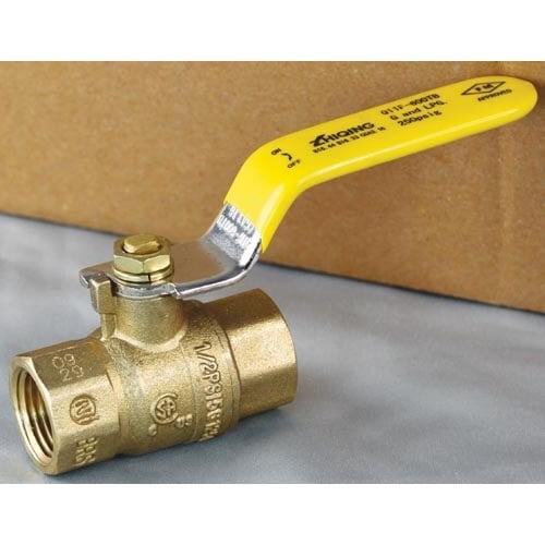 Dormont 050FV Equivalent Gas Shut-Off Valve; 1/2" Gas In / Out