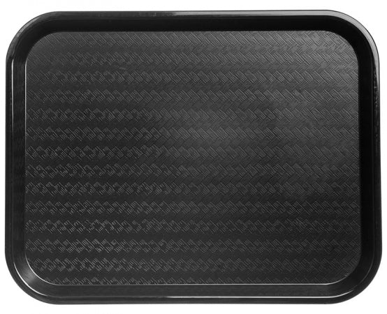 Carlisle CT141803 Black Cafeï¿½ Standard Tray - Dozen