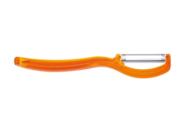 Vertical Peeler Red Handle, Straight Blade