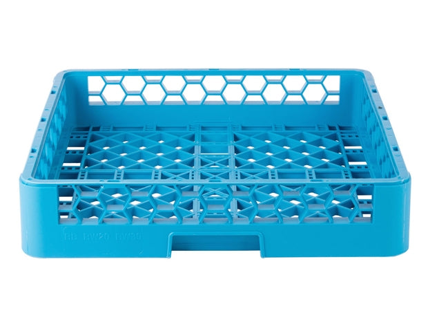 Carlisle Full Size Blue Open / Bowl Rack Dim: 19 3/4 x 19 3/4 x 4 (LxWxH) in