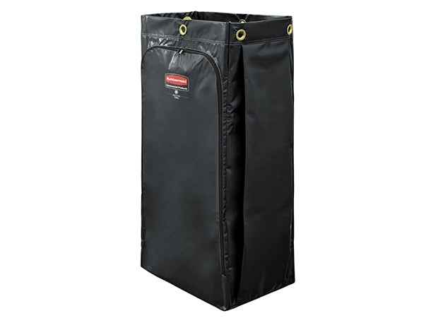 Rubbermaid 1966886 Executive 34 Gallon Black High Capacity Vinyl Janitor Cart Bag