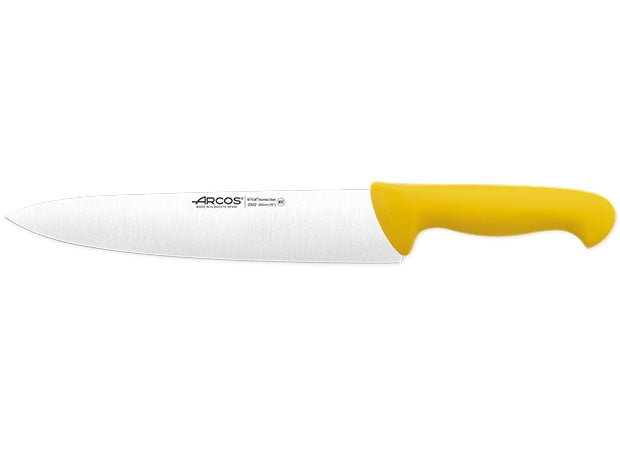 Arcos Chefï¿½s Knife Yellow 250 mm.