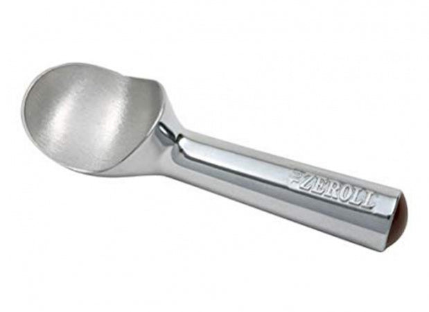 Zeroll #10 4 oz. Brown End Cap Aluminum Ice Cream Scoop