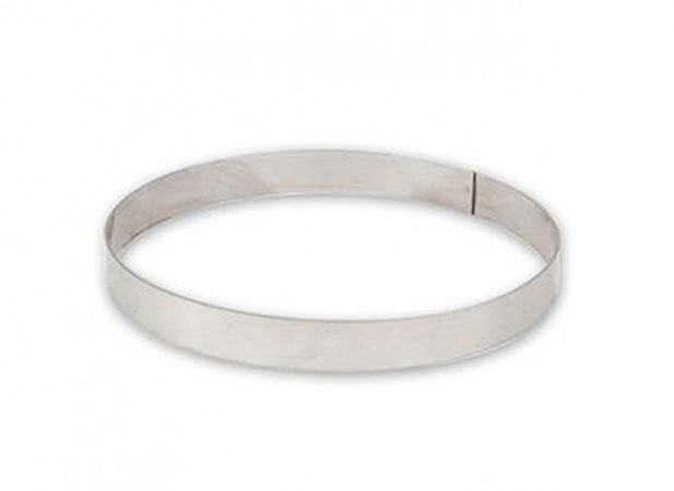 Pujadas Stainless steel Tart Ring Diameter: 8cm Height: 2cm