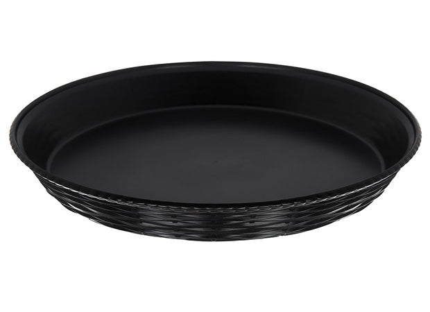 Carlisle Foodservice WeaveWearô Round Basket 12" - Black