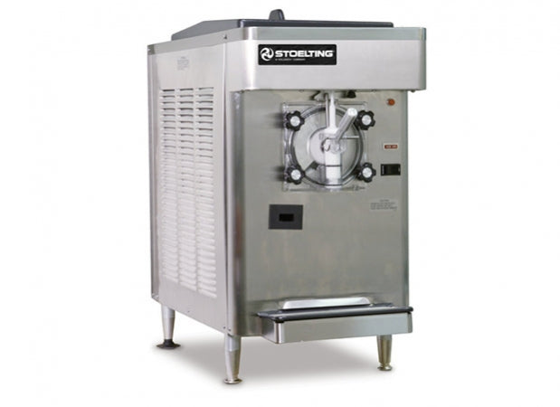 Stoelting 1.2 gal Counter-top Air Cooled Gravity Fed Shake or Slush Freezer 220-240V/50Hz/1ph 4,250 Btu/hr compressor  Hopper Volume: 13.73 lt Dim:38.7x77.5x81.3 (WxDxH)cm