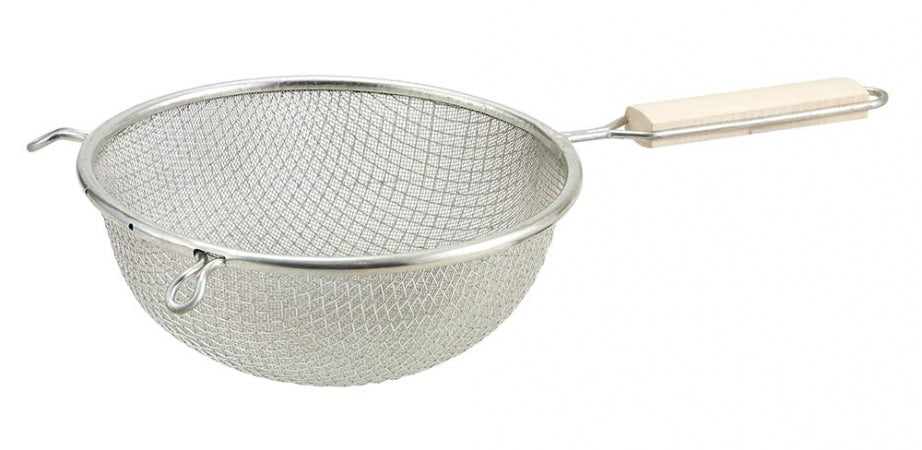 STAINLESS STEEL DOUBLE MESH STRAINER ï¿½: 15cm L: 32cm - 374.015, BRAND: PUJADAS, SPAIN