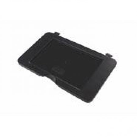 Rubbermaid 1868991 Executive Black Waste Cover For High-capacity Janitorial Cleaning Carts