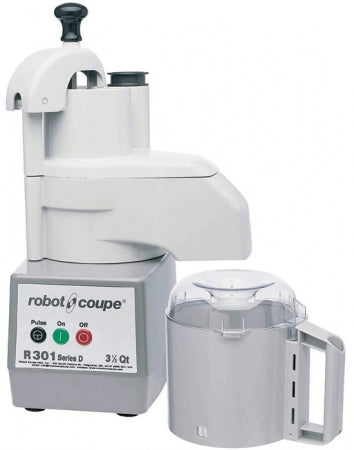 Robot Coupe R 301 Ultra Combination Machine 220V/60Hz/1ph One speed 1500 rpm Cutter bowl stainless steel Dimensions (LxWxH) 355 x 305 x 570 mm