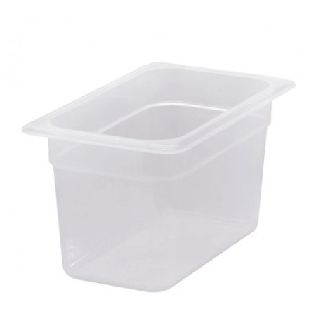 Cambro 1/4 Size Translucent Food Pan - 6" Deep