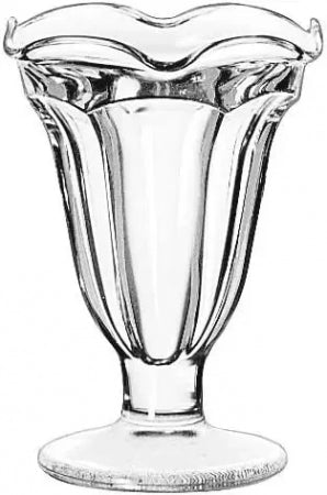 5.25 oz. Tulip Sundae Glass - 24/Case