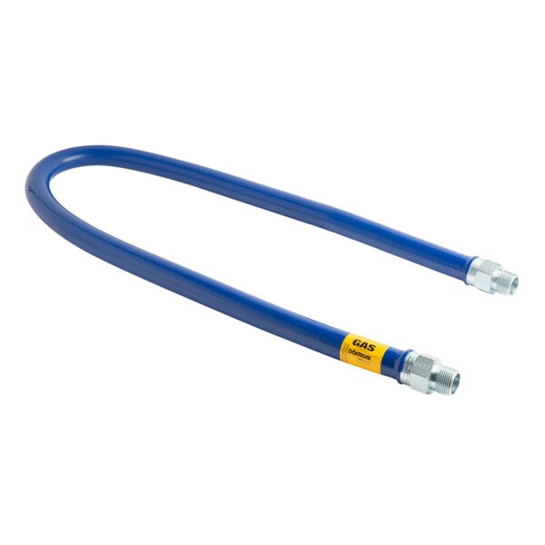 Dormont 1675BP36 Blue Hose® 36" Moveable Foodservice Gas Connector - 3/4" Diameter