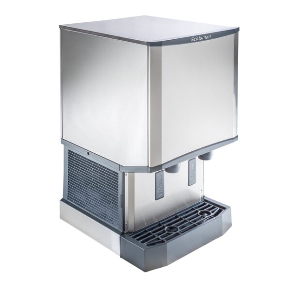 Scotsman HID540A-1 Meridian® Countertop Air Cooled Ice Machine and Water Dispenser - 40 lb. Bin Storage