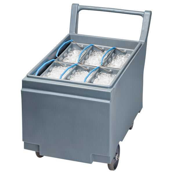 Scotsman ICS-CP Ice Express Replacement Polyethylene Ice Cart - 250 lb