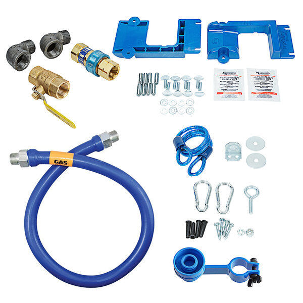 Dormont 1675KIT36PS Deluxe SnapFast® 36" Gas Connector Kit with Safety-Set - 3/4" Diameter