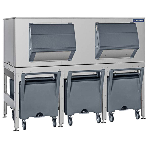 Scotsman ICS1790 90" Ice Storage Bin with 3 Bays - 1716 lb