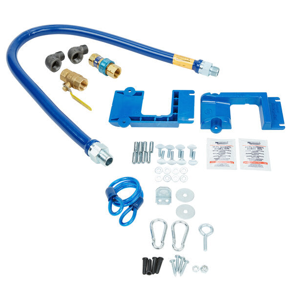Dormont 1675KIT48PS Deluxe SnapFast® 48" Gas Connector Kit with Safety-Set - 3/4" Diameter