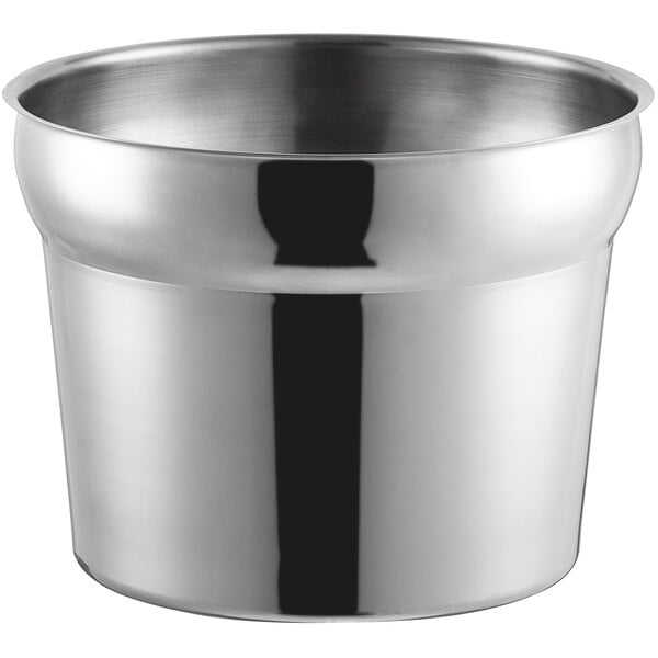 11 Qt Dip Pot for Breading Table  Stainless Steel NSF