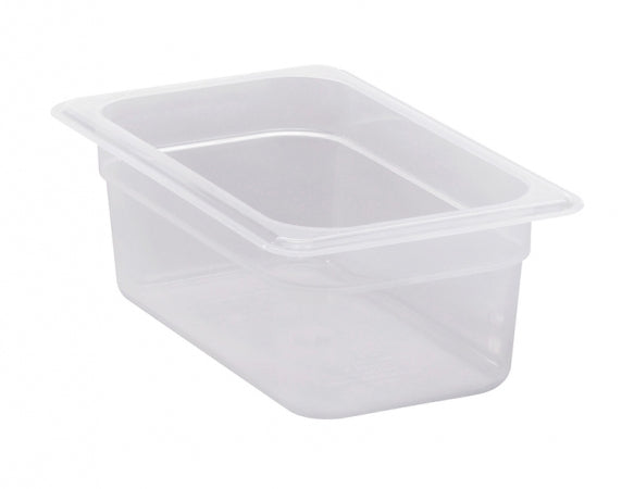 Cambro 44PP190 1/4 Size Translucent Food Pan - 4" Deep