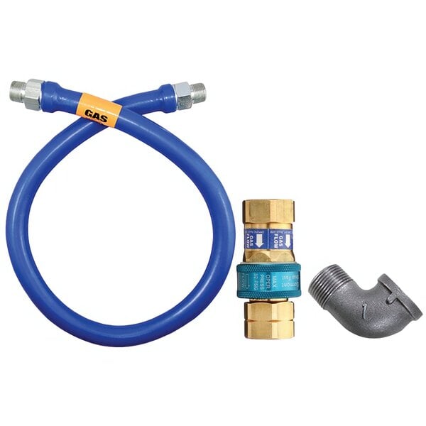 Dormont 1675BPQ24 SnapFast® 24" Gas Connector Kit with Elbow - 3/4" Diameter