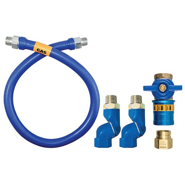 Dormont 1675BPCF2S48 Safety Quik® 48" Gas Connector Kit with Double Swivel MAX® - 3/4" Diameter