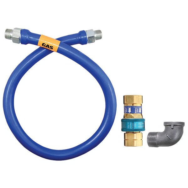Dormont 1675BPQ48 SnapFast® 48" Gas Connector Kit with Elbow - 3/4" Diameter