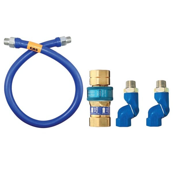 Dormont 1675BPQ2S60 SnapFast® 60" Gas Connector Kit with Double Swivel MAX® - 3/4" Diameter