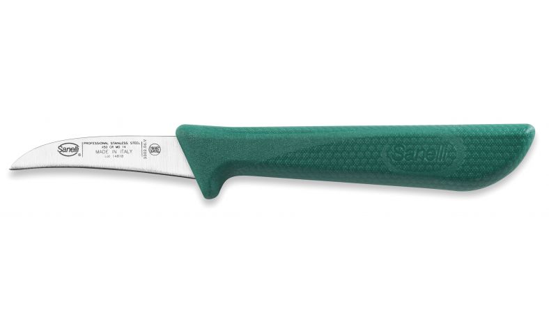 Verdura Vegetable knife cm.6 green