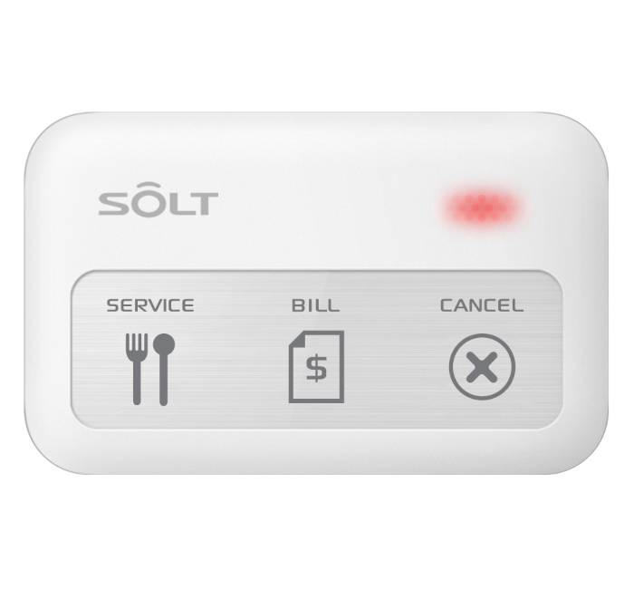 Direct 3 buttons : Service-Bill-Water : Water resistant(IP-68)