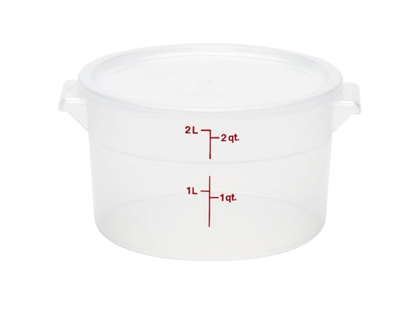 Cambro 2 Qt. Translucent Round Storage Container