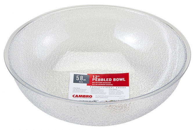 Cambro 5.8 Qt. Pebbled Serving/Salad Bowl